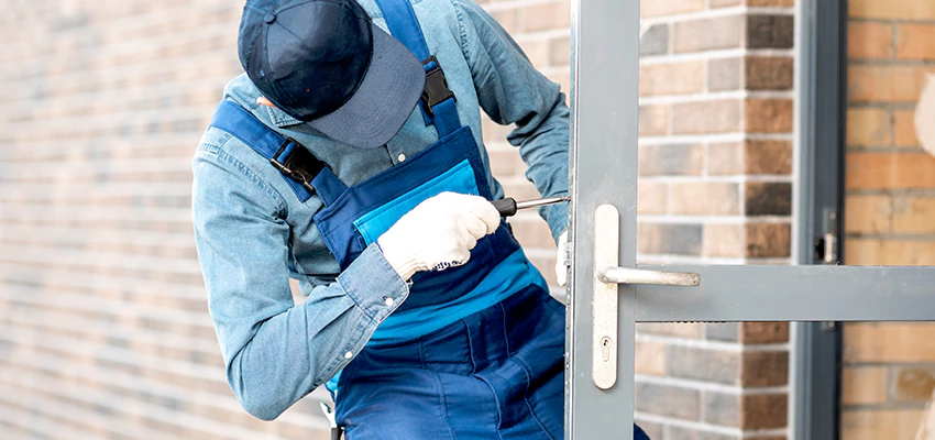 Pivot Storefront Door Locks Installation in Parlier, California